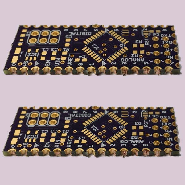 板邊包銅半孔電路板